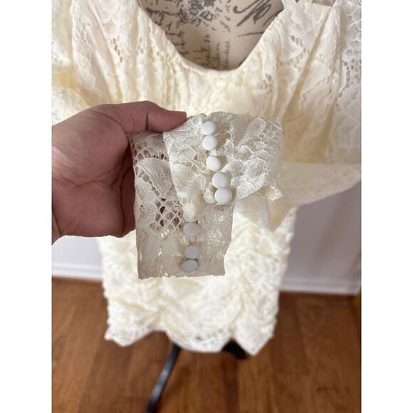 B38 For Love & Lemons Belladonna Dress Womens Small Emily in Paris Whimsical - Picture 7 of 9